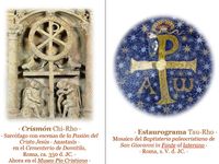 · Crismón o Chi-Rho y Estaurograma o Tau-Rho ·