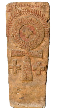 · Arte copto · Coptic Art · Cruz Anhk o Anj · Cross Ankh ·