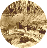 · Monasterio de San Phoibammon en Dar el-Bahari · 1894 · Apa Abraham de Hermonhis · · Monasterio de San Phoibammon en Dar el-Bahari · 1894 · Apa Abraham de Hermonhis ·